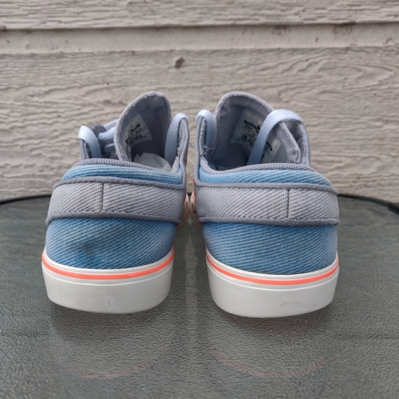 Nike Stefan Janoski Wolf Grey Hot Lava Canvas 6548 - Picture 6 of 12